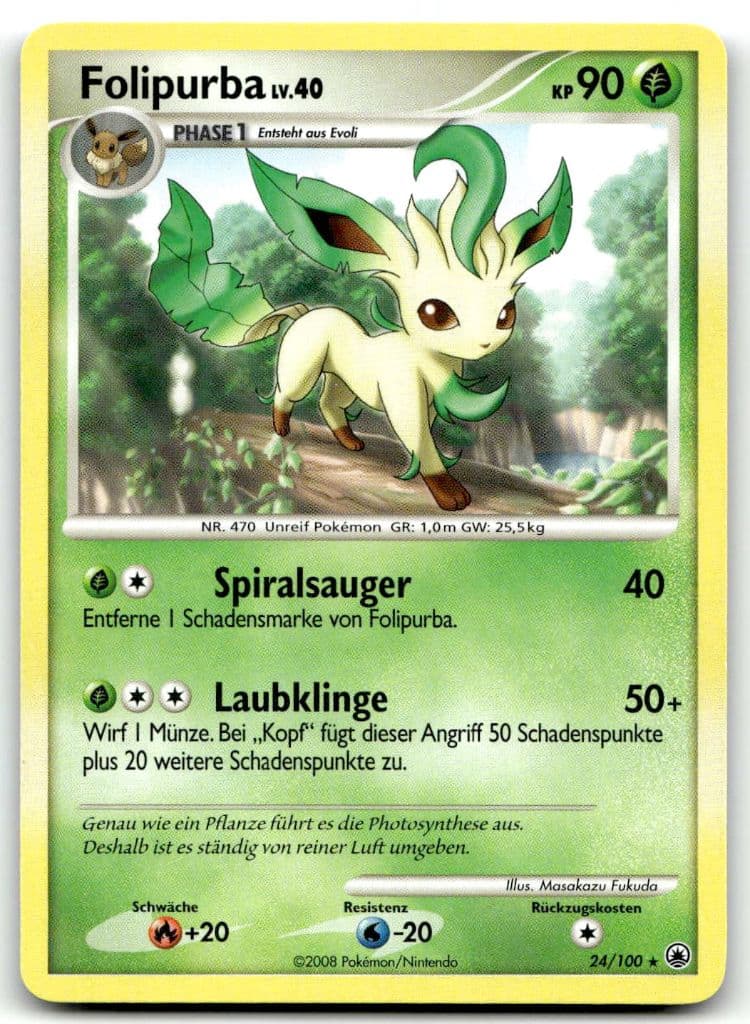 Folipurba 24/100 Majestätischer Morgen trading card