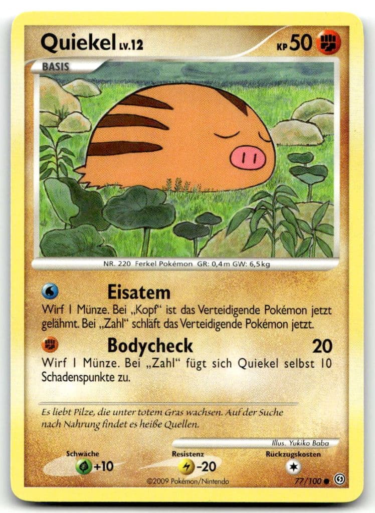 Quiekel 77/100 Aufstieg der Rivalen trading card