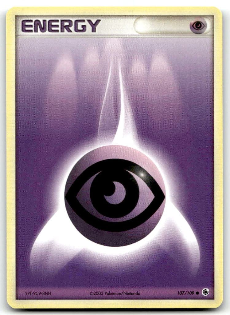 Psychic Energy 107/109 EX Ruby & Sapphire trading card
