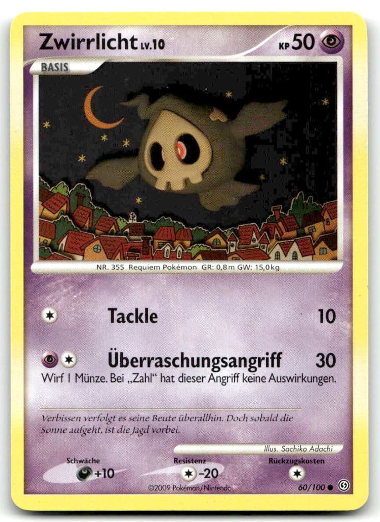 Zwirrlicht 60/100 Aufstieg der Rivalen trading card