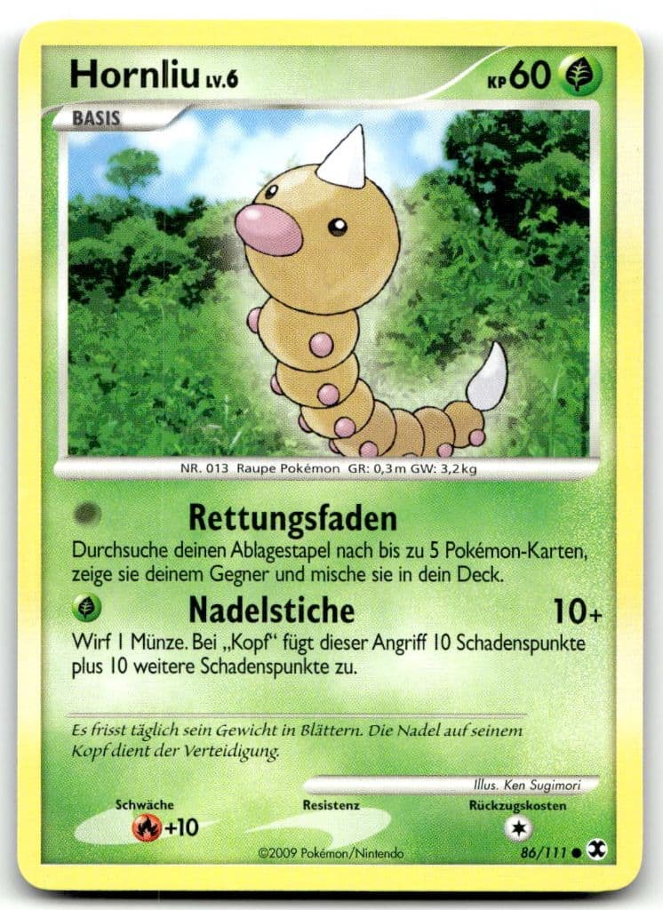 Hornliu 86/111 Platin – Aufstieg der Rivalen trading card