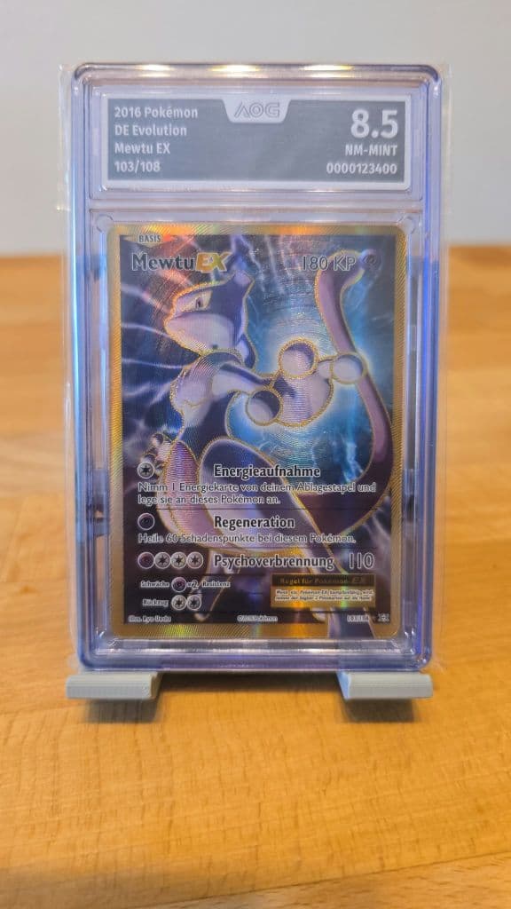 Mewtu-EX 103/108 Evolution trading card