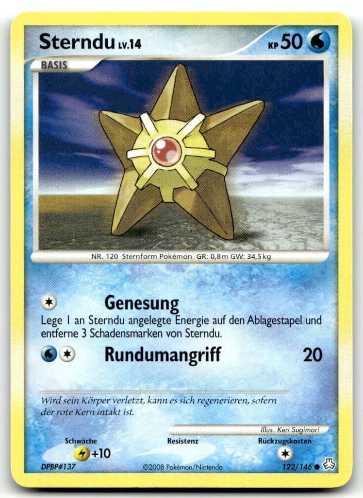 Sterndu 122/146 Diamant & Perl trading card