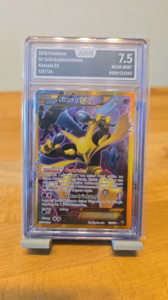 M-Simsala-EX 125/124 Schicksalsschmiede trading card