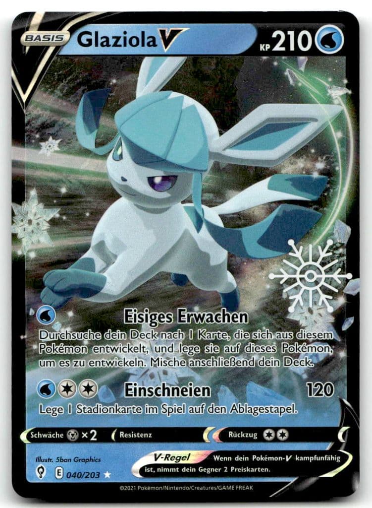 Glaziola V 040/203 Drachenwandel trading card