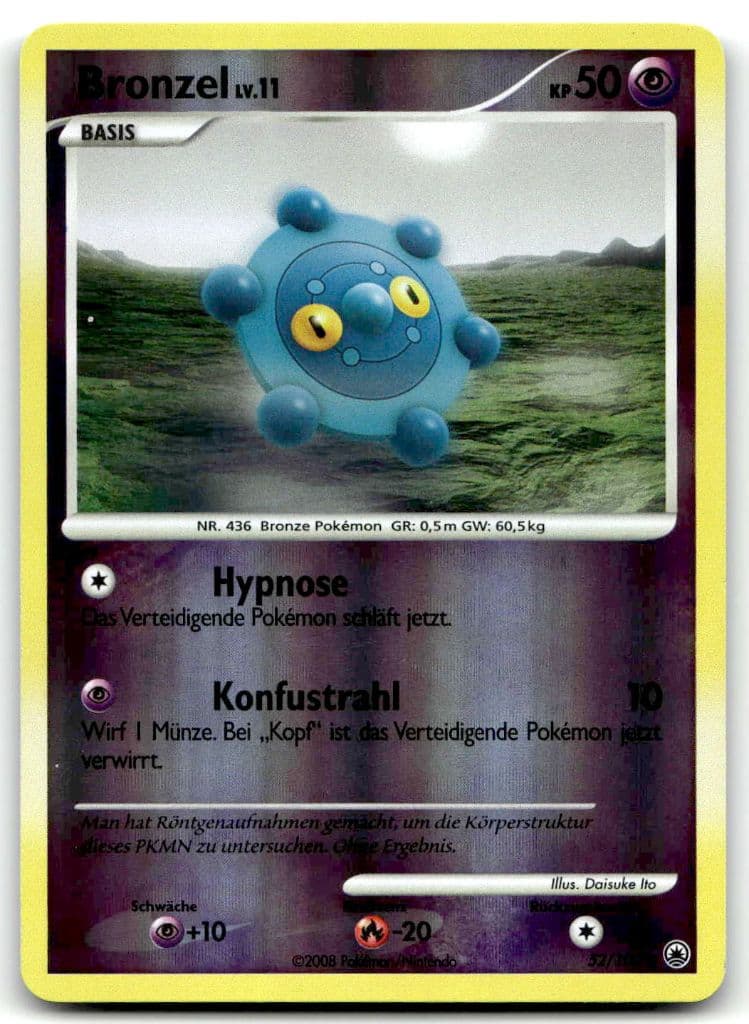 Bronzel 57/100 Majestic Dawn trading card