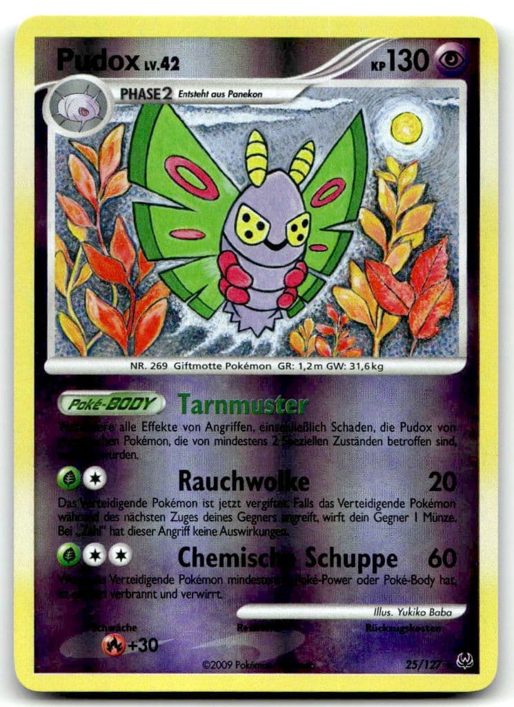 Pudox 25/127 Aufstieg der Rivalen trading card