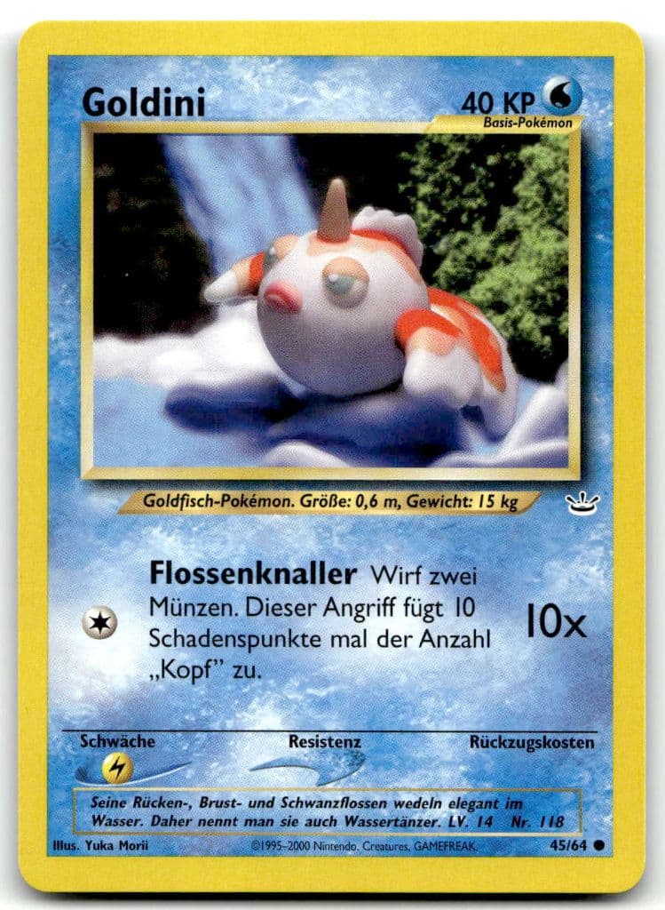 Goldini 45/64 Dschungel trading card
