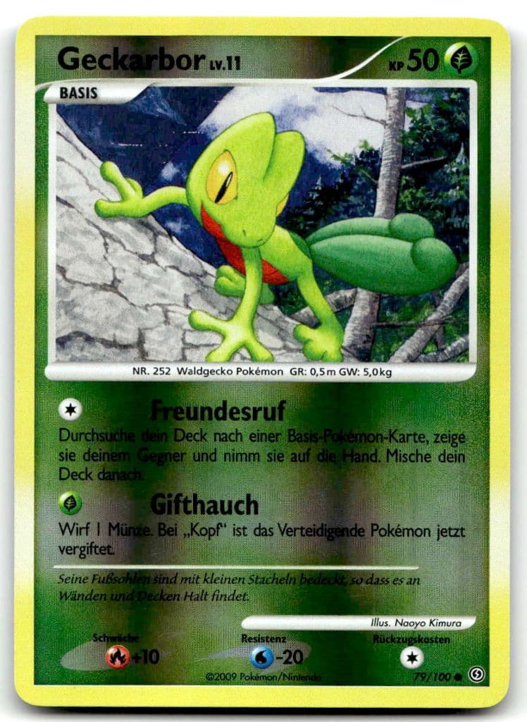 Geckarbor 79/100 Aufstieg der Rivalen trading card