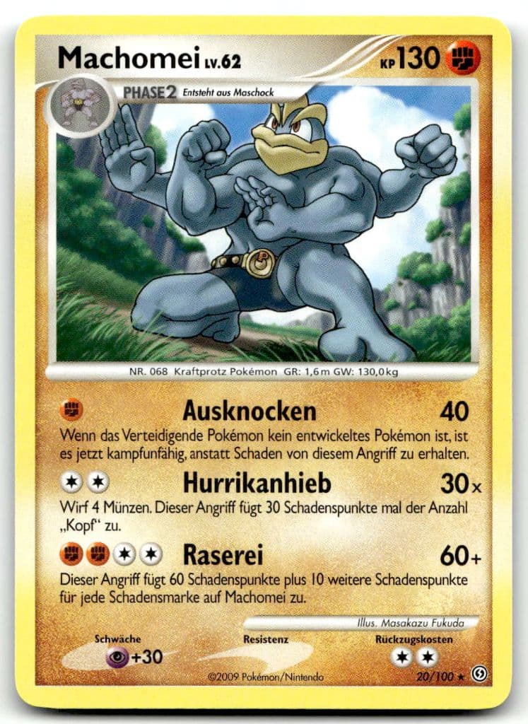 Machomei 20/100 Aufstieg der Rivalen trading card