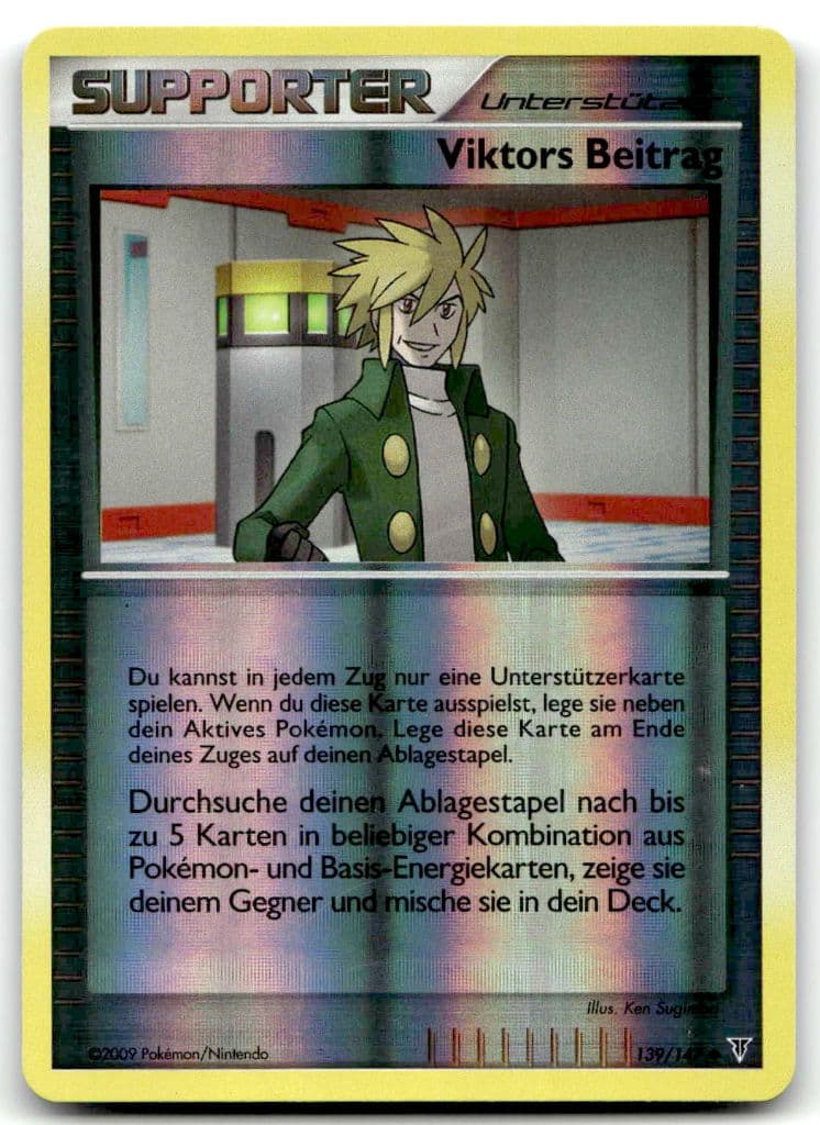 Viktors Beitrag 139/147 Aufstieg der Rivalen trading card