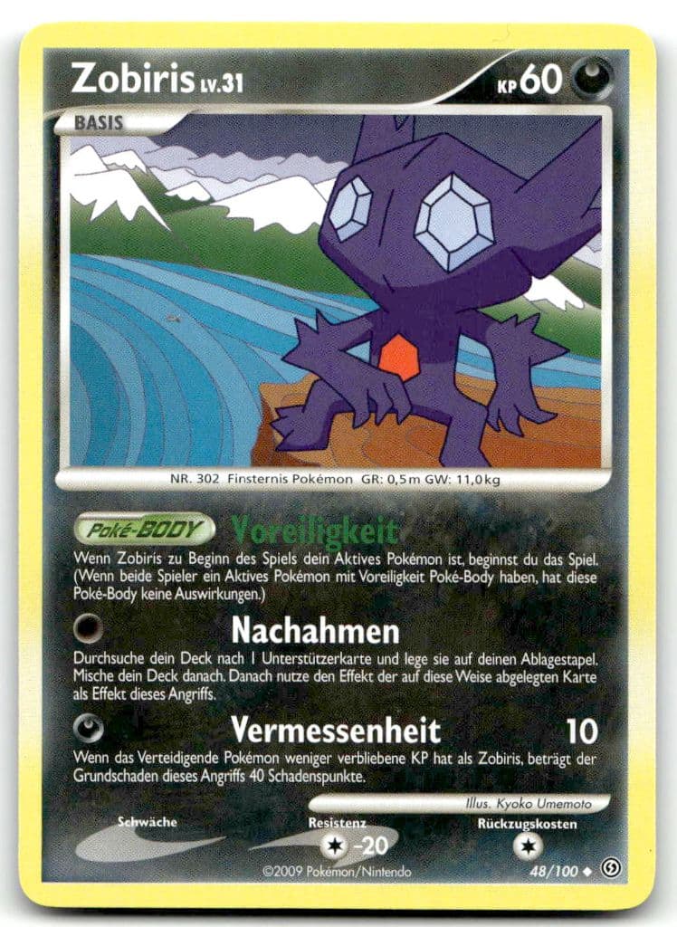 Zobiris 48/100 Aufstieg der Rivalen trading card