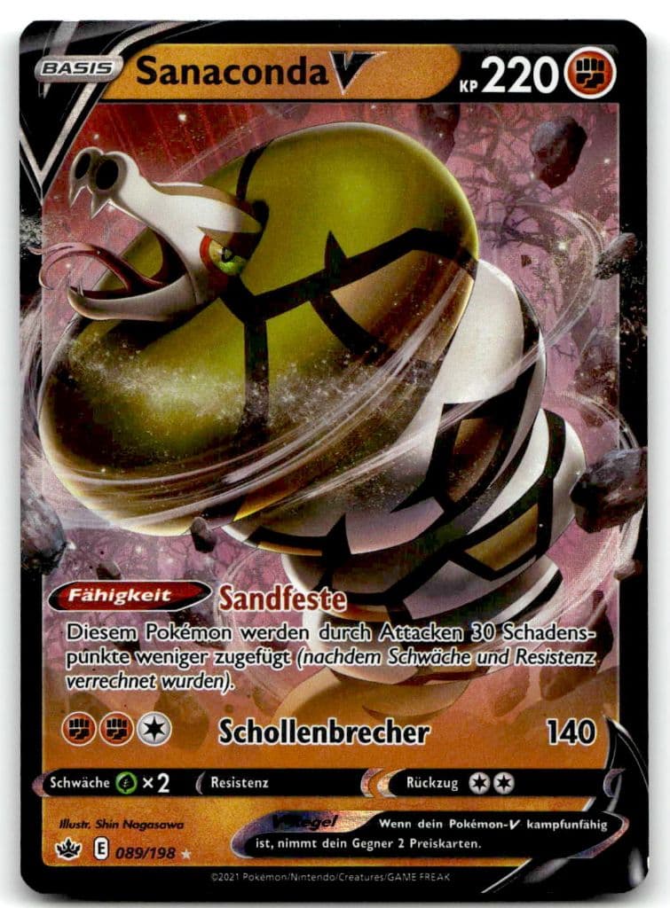 Sanaconda V 089/198 Schaurige Herrschaft trading card