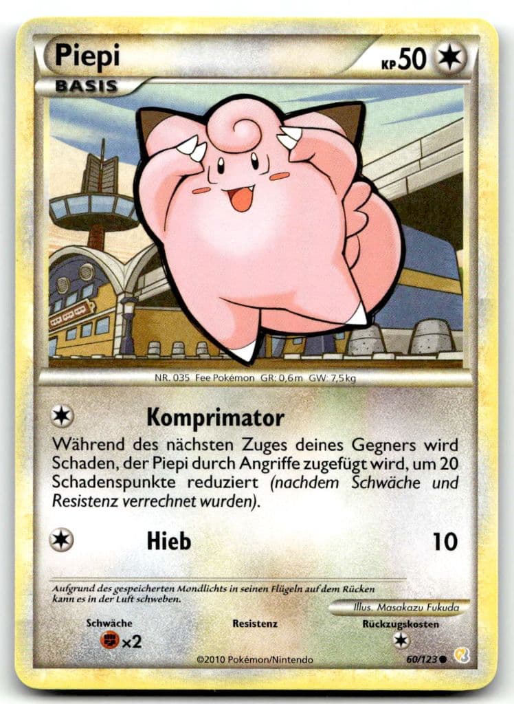 Piepi 60/123 HS Triumph trading card