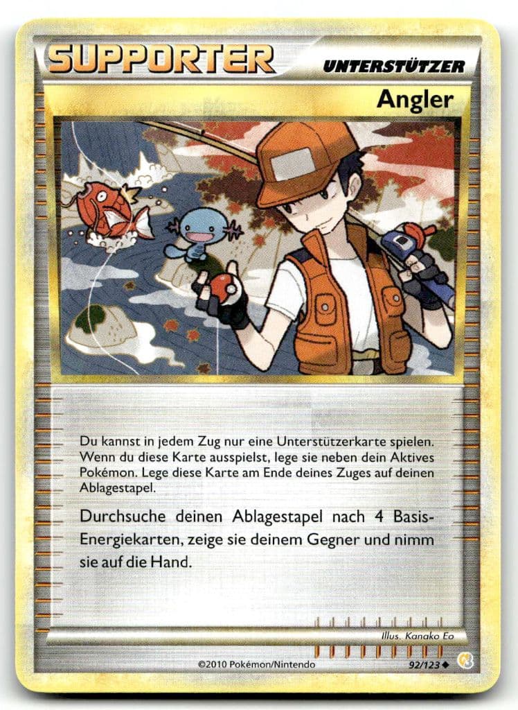 Angler 92/123 Aufstieg der Rivalen trading card
