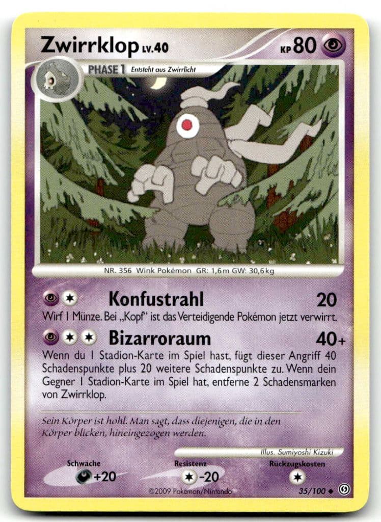 Zwirrklop 35/100 Aufstieg der Rivalen trading card