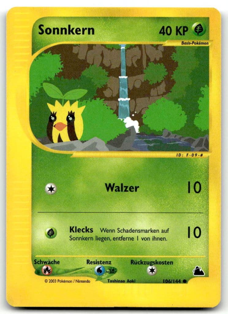 Sonnkern 106/144 Skyridge trading card