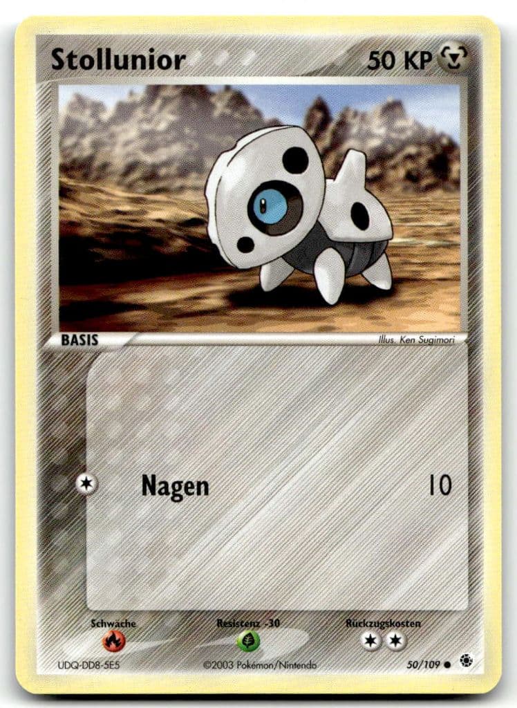 Stollunior 50/100 EX Drache trading card