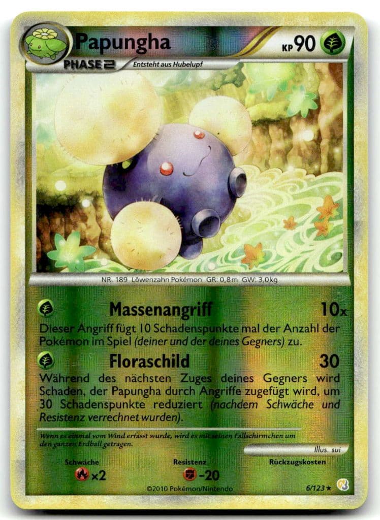 Papungha 6/123 Aufstieg der Rivalen trading card
