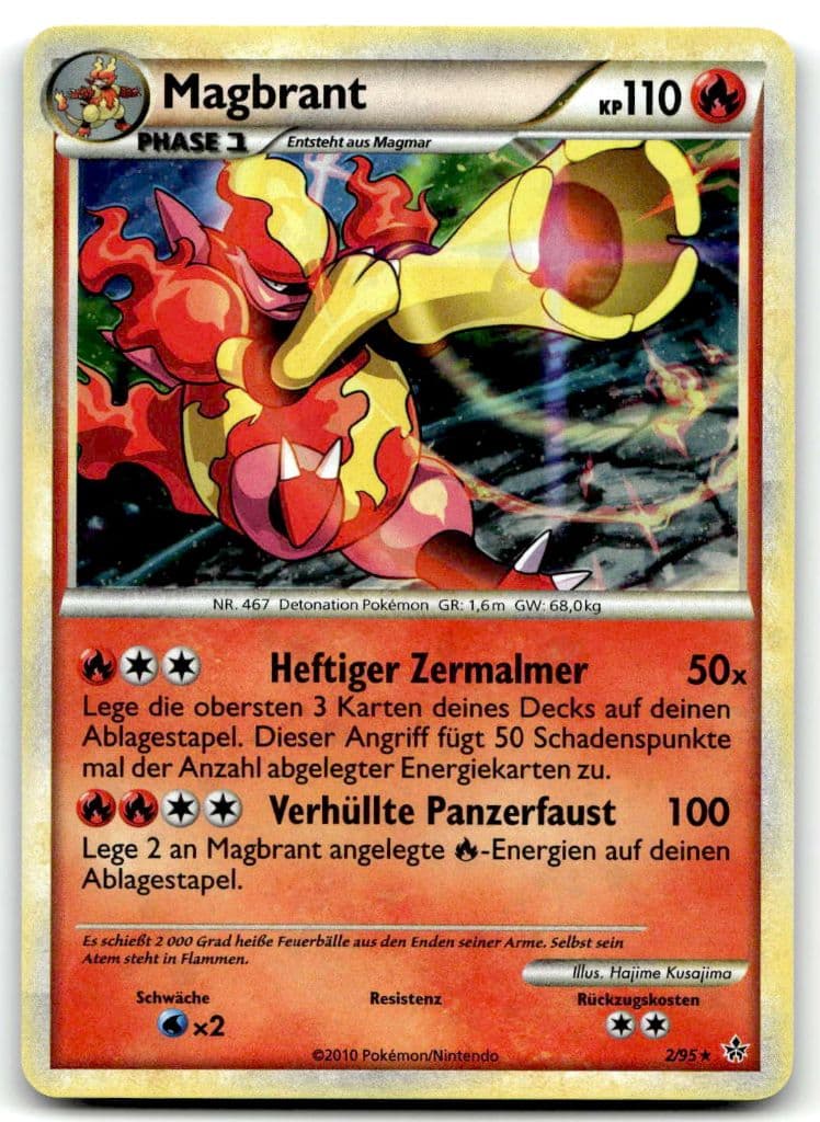 Magbrant 29/95 Aufstieg der Rivalen trading card