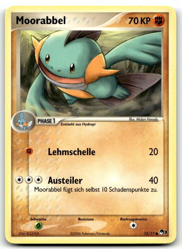 Moorabbel 15/17 POP Serie 3 trading card