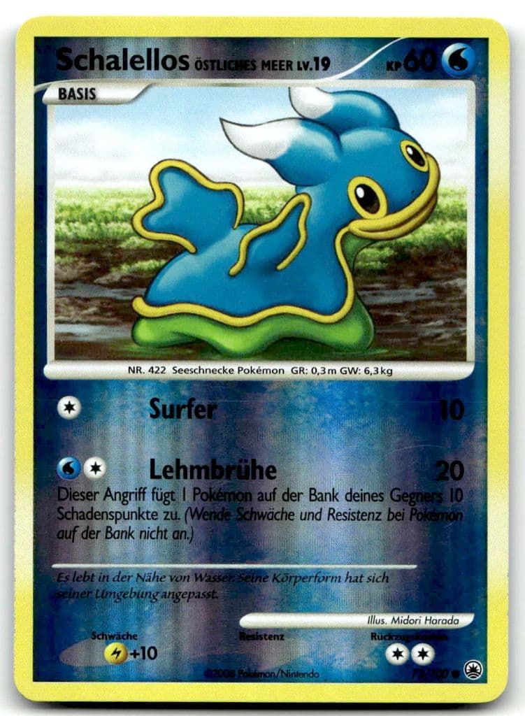 Schalellos Östliches Meer 73/100 Majestätischer Morgen (Majestic Dawn) trading card