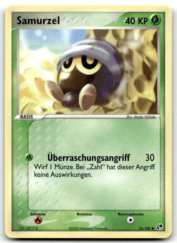 Samurzel 76/100 EX Rubin & Saphir trading card