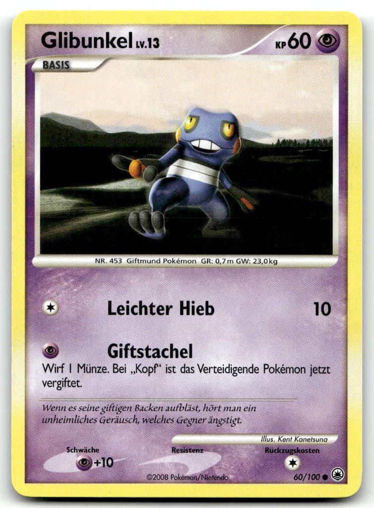 Glibunkel 60/100 Sturmtief trading card