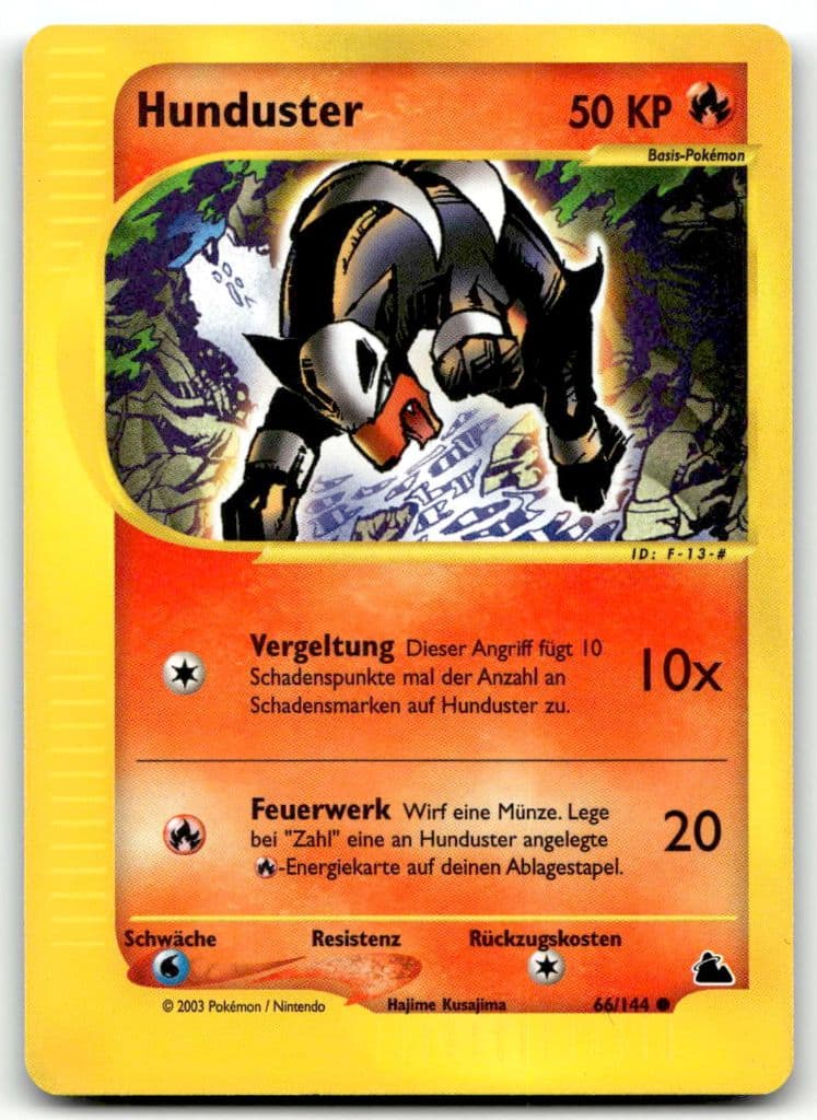 Hunduster 66/144 Skyridge trading card