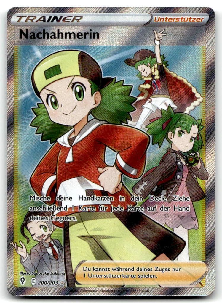 Nachahmerin 200/203 Aufstieg der Rivalen trading card