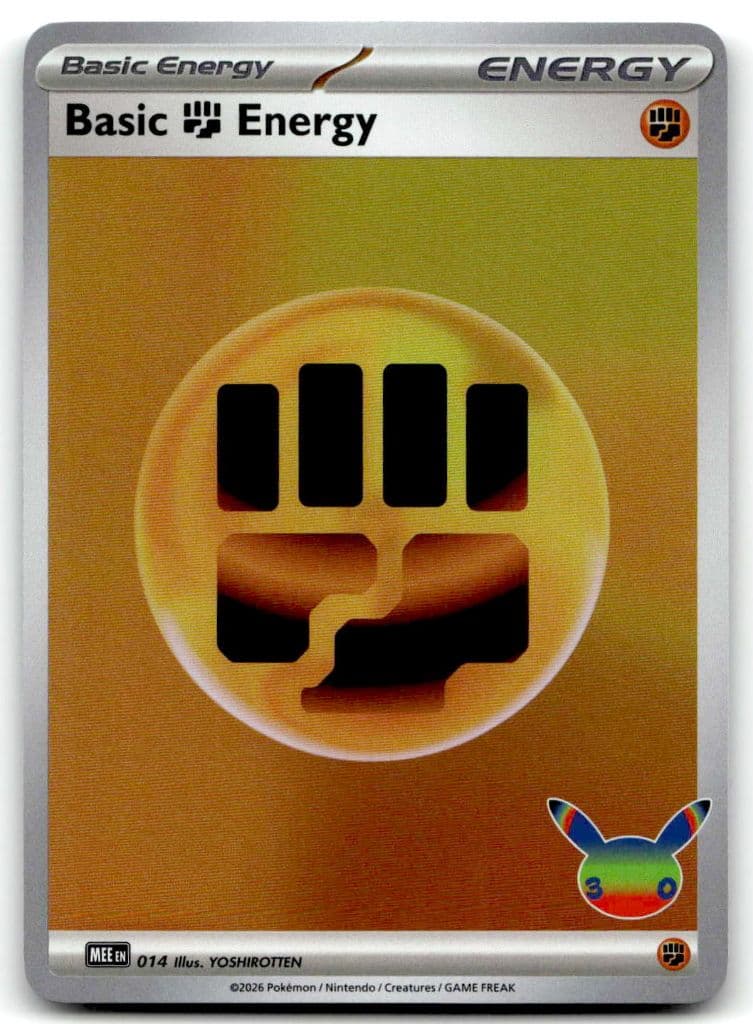 Basic Fighting Energy 014 30th Anniversary (set unconfirmed) trading card