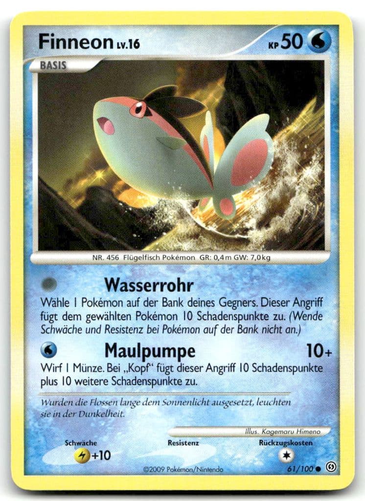 Finneon 61/100 Aufstieg der Rivalen trading card