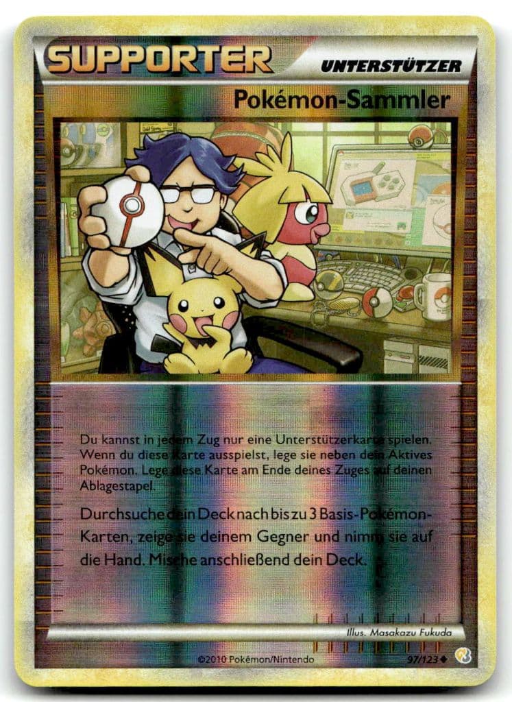 Pokémon-Sammler 97/123 Aufstieg der Rivalen trading card
