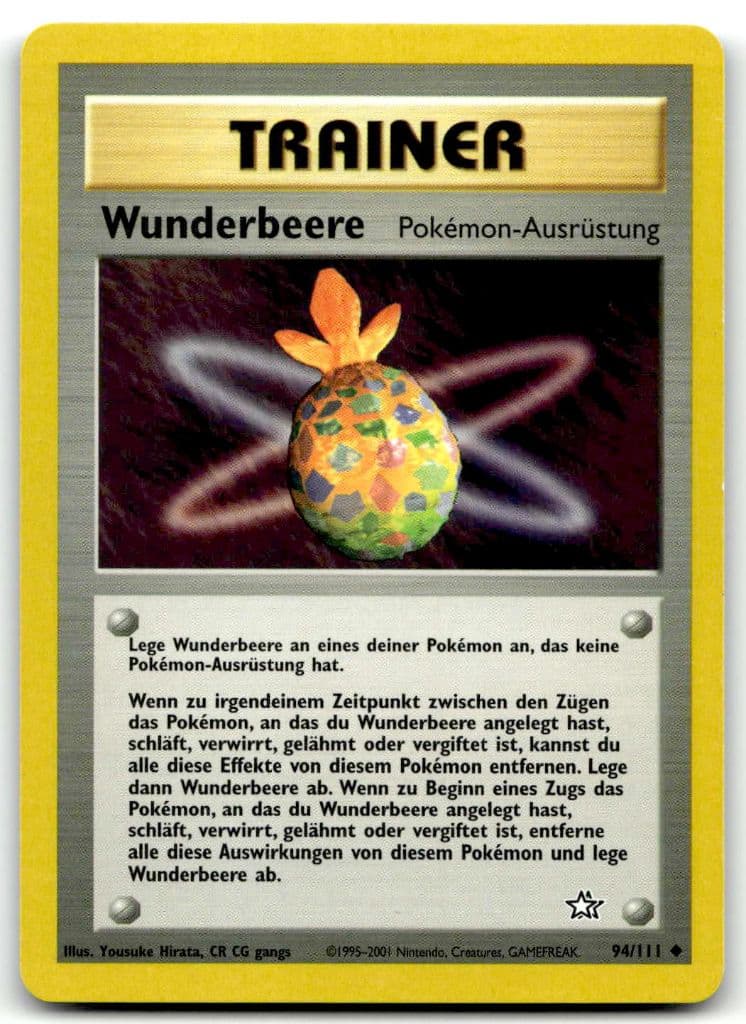Wunderbeere 94/111 Neo Genesis trading card