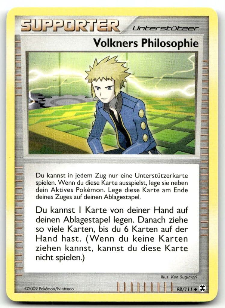 Volkners Philosophie 98/111 Aufstieg der Rivalen trading card