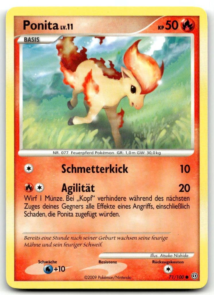 Ponita 71/100 Aufstieg der Rivalen trading card
