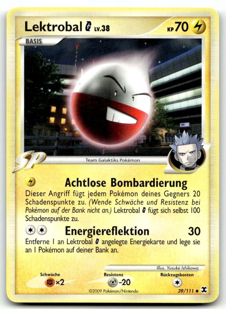 Lektrobal G 39/111 Platin – Aufstieg der Rivalen trading card