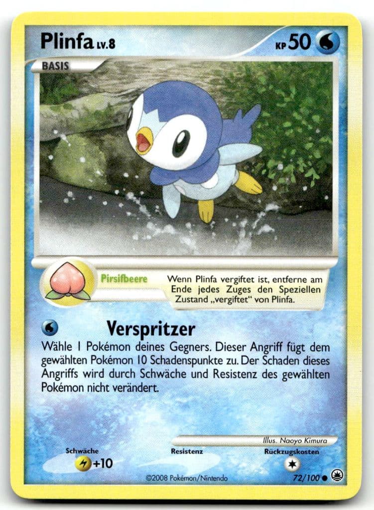 Plinfa 72/100 Majestätischer Morgen trading card