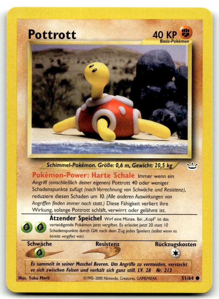 Potrott 51/64 Neo Revelation trading card