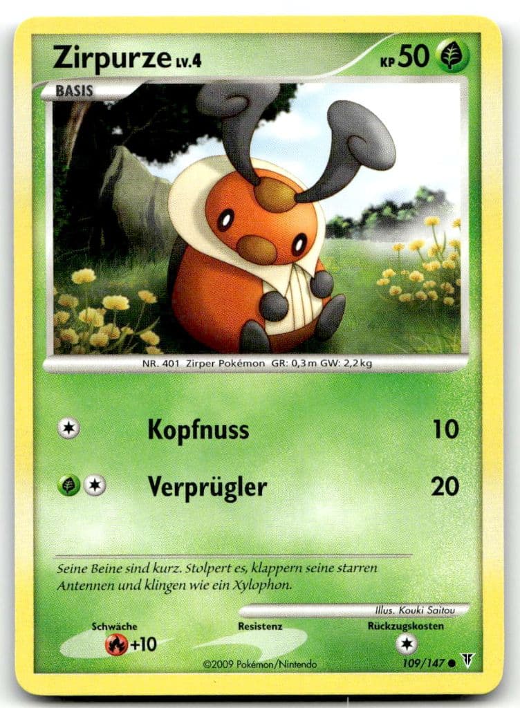 Zirpurze 109/147 Aufstieg der Rivalen trading card