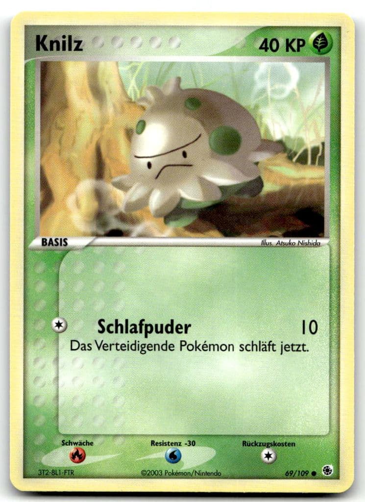 Knilz 69/109 EX Rubin & Saphir trading card