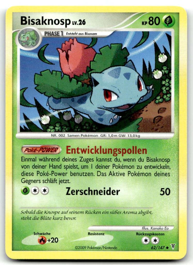 Bisaknosp 62/147 Aufstieg der Rivalen trading card