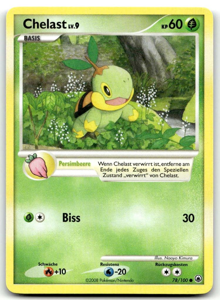 Chelast 78/100 Majestätischer Morgen trading card