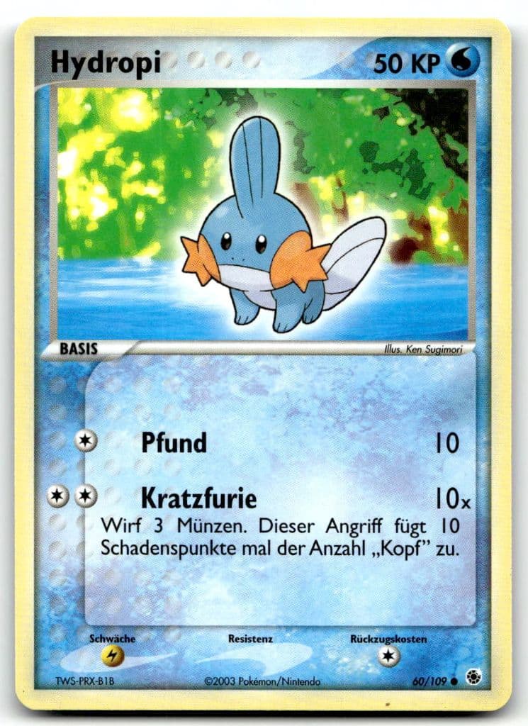 Hydropi 60/109 Rubin & Saphir trading card
