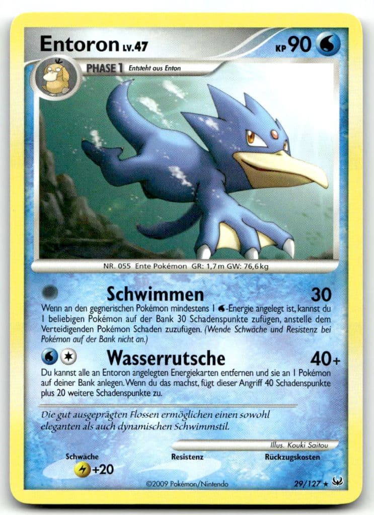 Entoron 29/127 Platin (Platinum) trading card