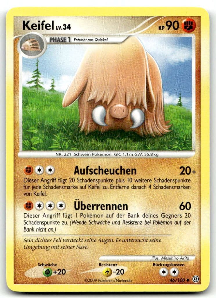 Keifel 46/100 Aufstieg der Rivalen trading card