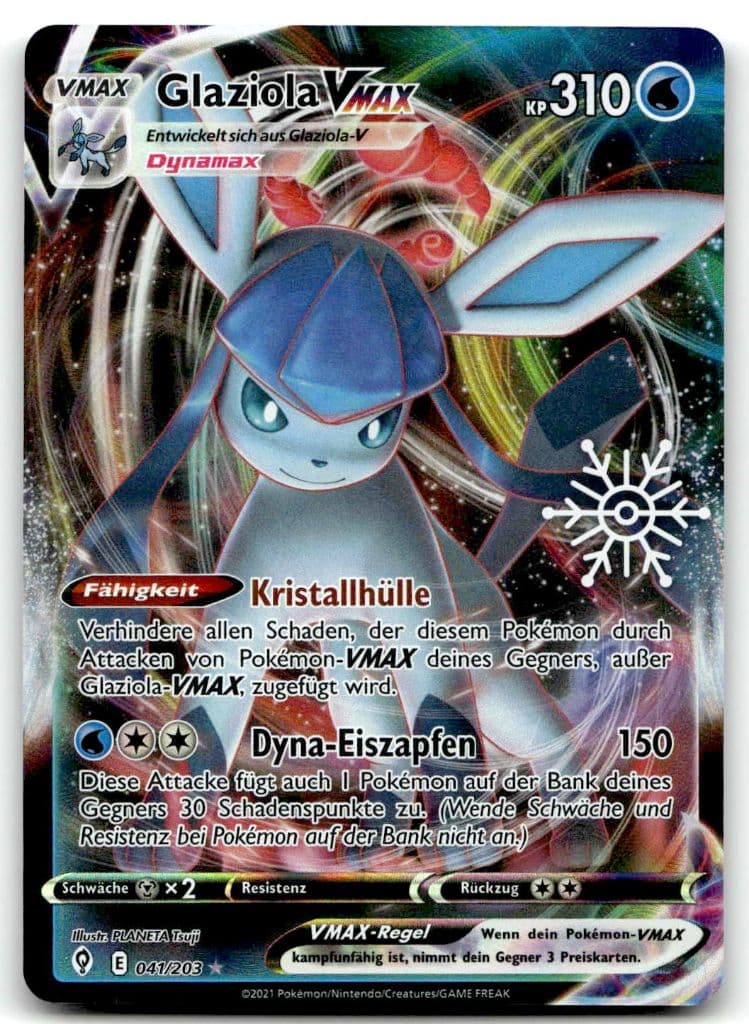 Glaziola VMAX 041/203 Drachenwandel trading card