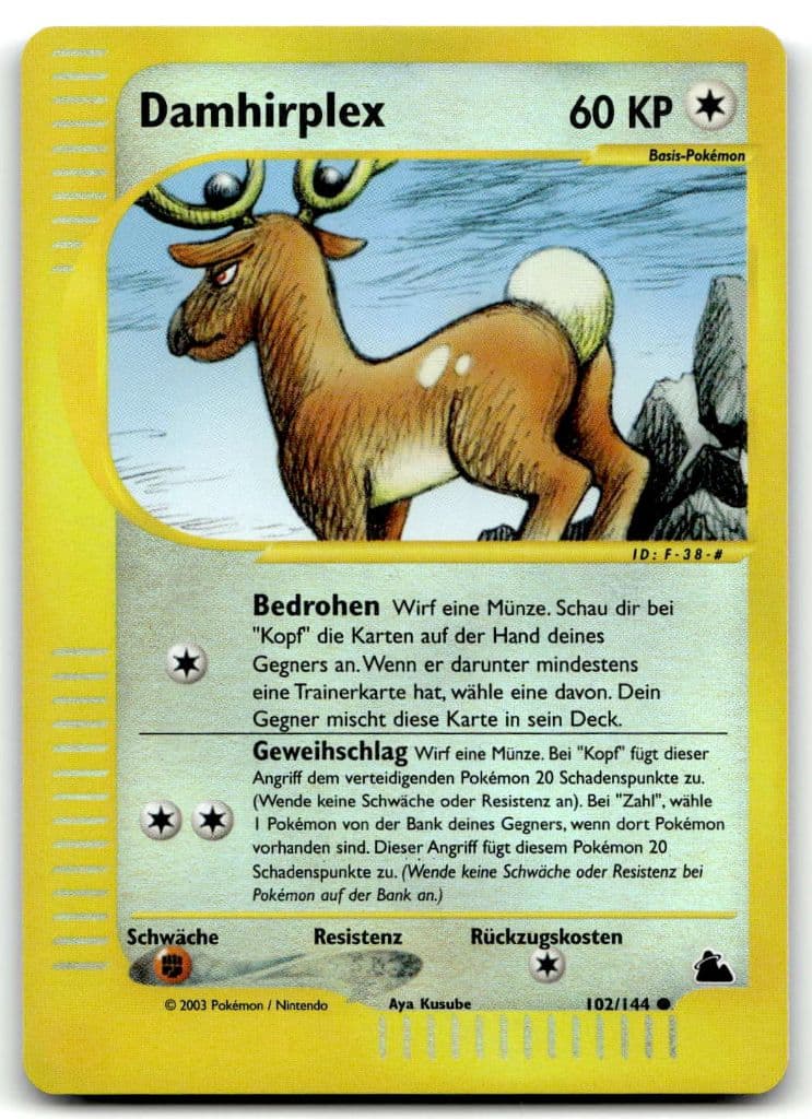 Damhirplex 102/144 Skyridge trading card