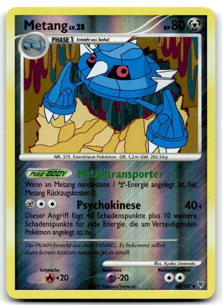 Metang 69/111 Aufstieg der Rivalen trading card