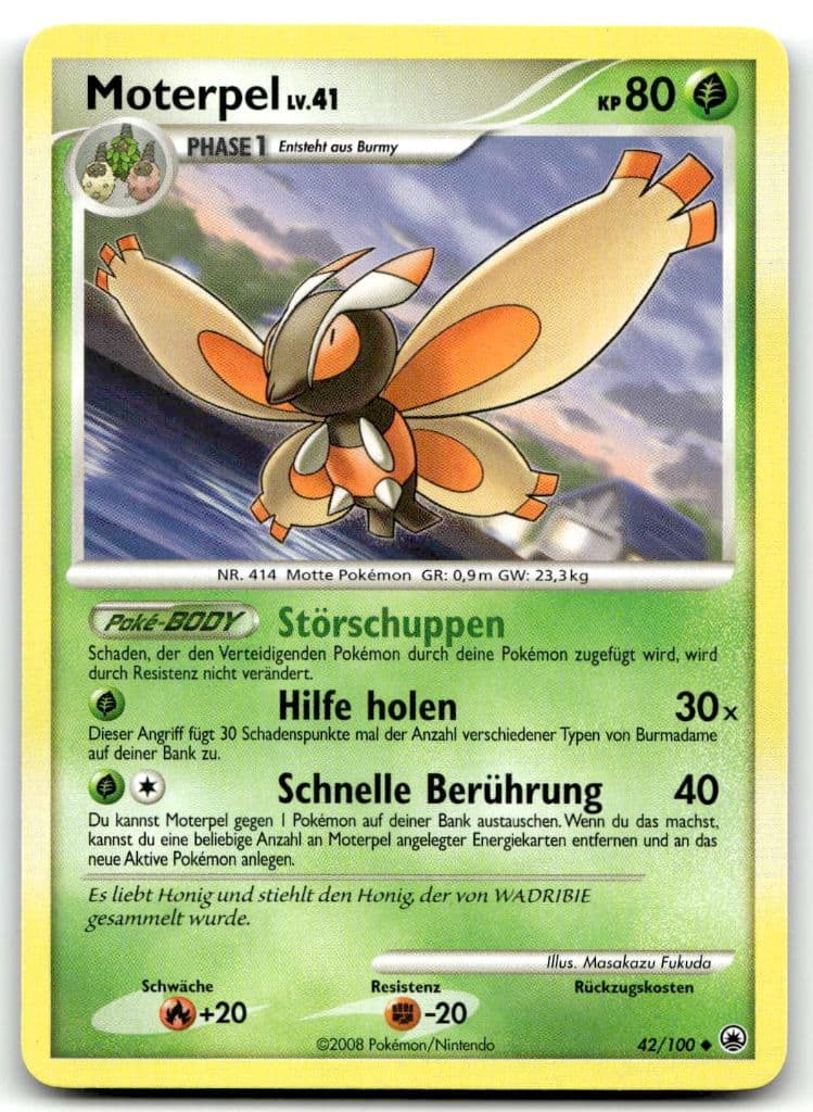Moterpel 42/100 Sturmtief trading card
